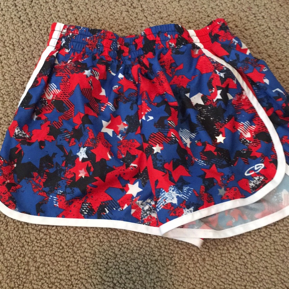 champion 4th or july star shorts